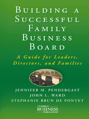 cover image of Building a Successful Family Business Board